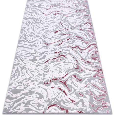 Teppich ACRYL DIZAYN 123 hellgrau / hell-pink grey 160x230 cm