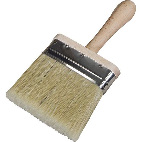 Faithfull Dusting Brush with 100mm Width for Effective Powder Application