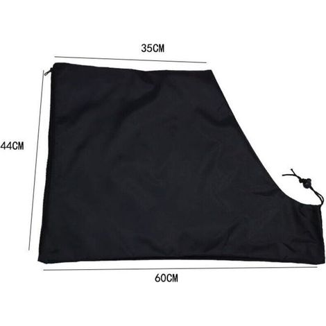Noir Sac pour Aspirateur Souffleur Universel, Sac Aspirateur de Souffleur Feuilles, Sac Collecteur de Feuilles pour Souffleurs à Feuilles Ultra-souffleurs et Aspirateurs (1/3)