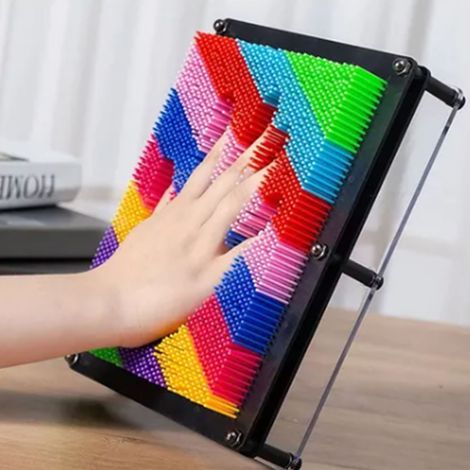 3D-Zeichenspielzeug mit Stift, farbenfroh, regt die Fantasie an, erstaunliche Muster, Handabdruck-Stiftform für Kinder, Tafel. (1/5)