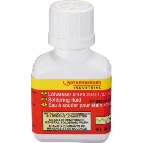 ROTHENBERGER Industrial Lötwasser 24ml (1/2)