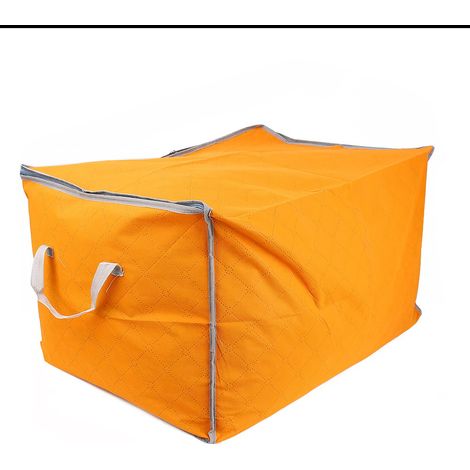 Sac de rangement pour couette en coton et charbon de bambou non tissé, grand format, exclusivité FBA (1/5)