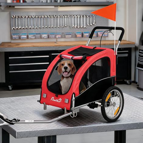 Caisse de transport pour animaux pliable rouge 160 x 71 x 101 cm (1/5)