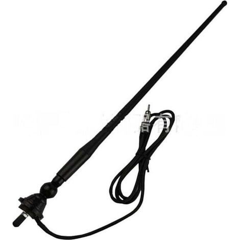 Wasserdichte AM/FM-Radioantenne. IP66-Marineantenne. Autoradioempfänger. Flexibles Gummi. Kompatibel mit Autos, LKWs, Booten, ATVs, UTVs, Yachten und Wohnmobilen.
