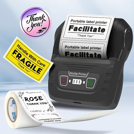Irovami Imprimante étiquettes SINMARK SK58 – portable, thermique, bureau/TPE