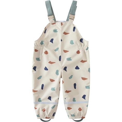 Pantalon pluie imperméable enfants, pantalon extérieur coupe-vent respirant, vêtement protection pluie jardin école randonnée, tenue pratique enfant