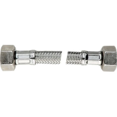 SCELTO DA DESIVERO Flex inox f 3/8 f 1/2 l.0200 codice prod: DSV04678L (1/2)