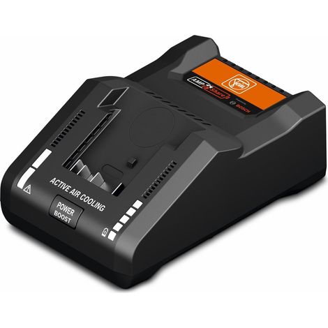 FEIN Caricatore Rapido GAL 18 V-160 AS, Tempi di Ricarica Brevi, Corrente di Carica 16 Ampere, con dispositivo di montaggio a parete, per Batterie con AMPShare/Bosch Professional 18 V