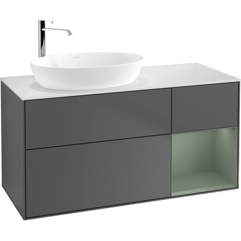 Villeroy & Boch F931GMGK Meuble sous-vasque Finion F93 (1/2)