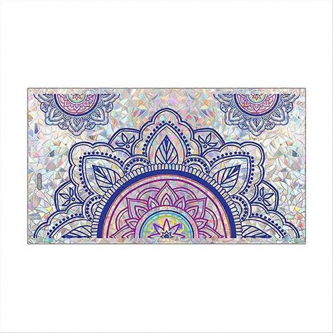 Sticker mural en PVC électrostatique pour vitre - Soleil (1/5)