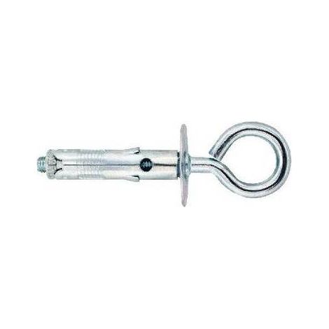 100 x TASSELLO METALLICO CON OCCHIOLO CHIUSO Misura: Tass 8x40 Vite M4