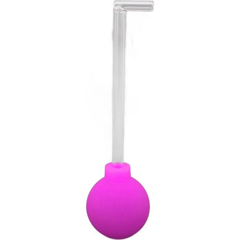 Kit manuel de retrait des amygdales en verre - Nettoyeur buccal rose rouge pour soin oral (1/5)