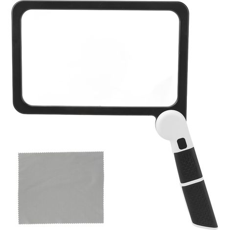 Loupe pliable portable, 48 LED, grossissement 5X, lecture et écriture (1/5)