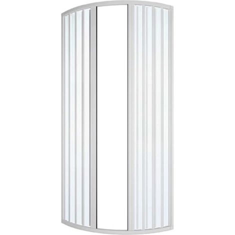 BOX DOCCIA CIRCOLARE A SOFFIETTO MOD. ILARIA LUX Misura: cm 88-90 Apertura Centrale R55 (1/3)