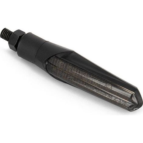 Paire de clignotants séquentiels et feux de jour avant à LEDS - Noir/Fumés Clair