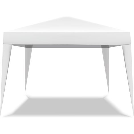 Feuille de couverture pour gazebo pliable 3x3 mt. Housse de remplacement pour gazebo pliable 3x3 mt. Couleur blanche
