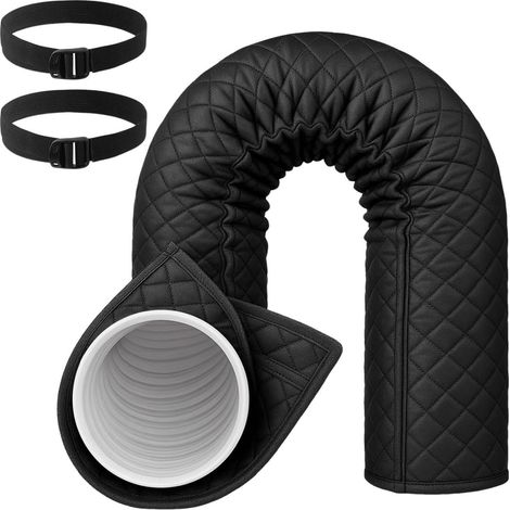 Gaine Isolante Pour Tuyau Climatiseur  Manchon Isolant Renforcé  Accessoires Climatiseur  Intérieur extérieur mur fenêtre maison appartement garage camping-car hiver
