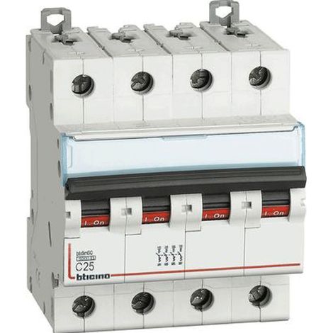 BTicino FN84C25 Modularer Schutzschalter BTDIN60 4P 25A C-Kurve