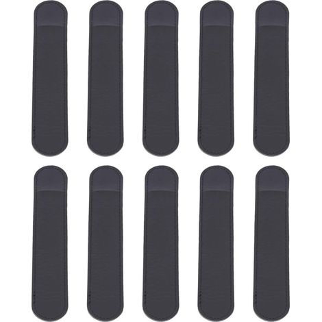 Stück Stiftabdeckungen aus Schwarzem Leder für Fountain Pen