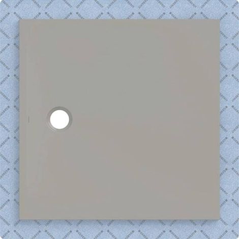 Geberit CleanFloor30 surface de douche, intégrée, avec voile