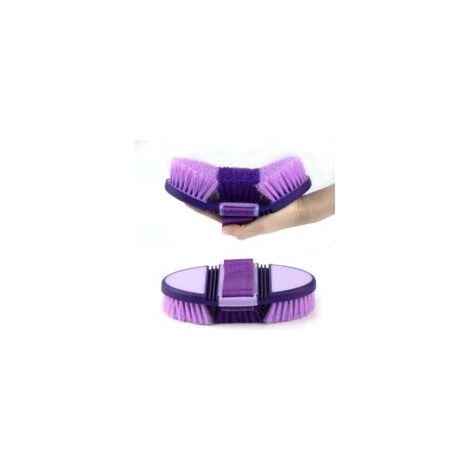 Brosses pour chevaux, brosses en crin de cheval pliables, brosses de massage pour chevaux, brosses de toilettage pour chevaux, brosses à racines de cheval, accessoires de nettoyage pour chevaux (1/4)