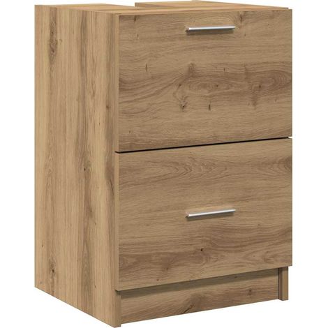 Maison Exclusive - Badezimmerschrank Artisan-Eiche 40 x 37 x 59 c