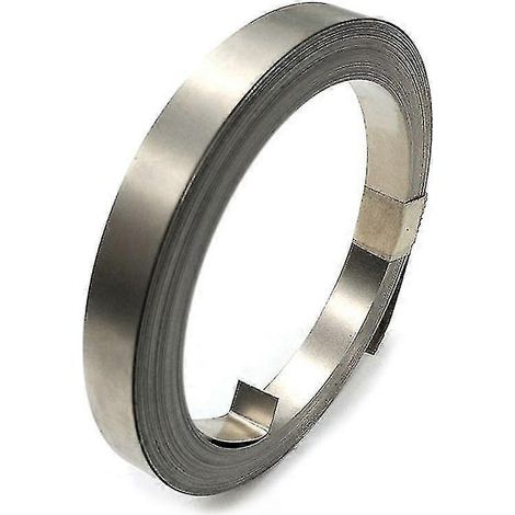 10 m 8/10/15 x 0,15 mm vernickeltes Stahlband für Li 18650 Akkus-0.158mm