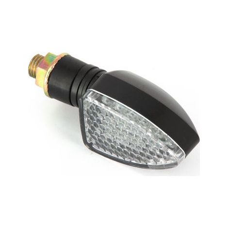 Paire de mini clignotants LED Triangle - noir