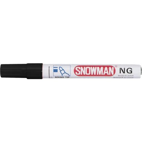 Pennarelli Snowman Ng-12F Scalpello Nero Conf. 12 Pz (1/2)