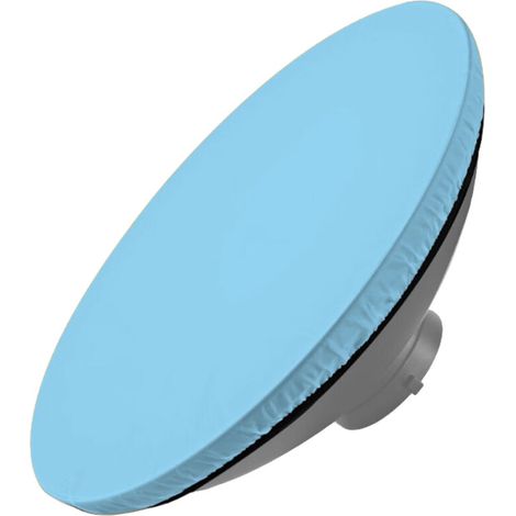 Riflettore per fotocamera con filtro colore in tessuto morbido e leggero - Blu