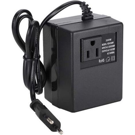 EU-Steckeradapter, 300W Wechselstrom 220V auf 110V Spannungswandler EU-Steckeradapter (220V) (1/5)