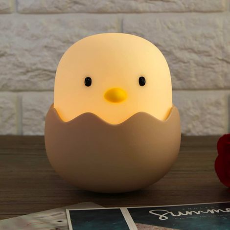 Veilleuse Piou pour enfant tactile en silicone LED (1/4)