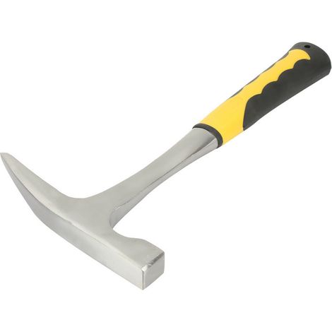 Geologischer Vermessungshammer mit Doppelkopf und flacher Mündung, geologischer Entenschnabelhammer (Hammerkopf 500 g) (1/5)