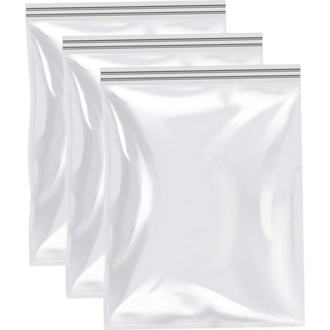 Viererbeutel, Paket mit 3 Beuteln Nettoyage pour Grille Four und Sous-vide-Range – PE-Material, transparent, 31, 5 x 23, 62 Pouces. (1/5)