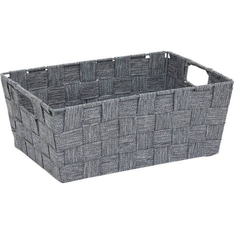 Cestino smussato lise l28cm grigio - 5five