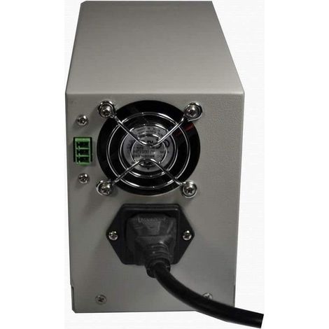 Adjustable 220V DC power supply (0-400V) with programmable 0-1A LCD display (1/5)