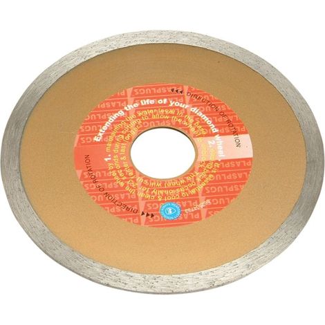 Plasplugs General-Purpose Diamond Cutting Wheel, 110mm Diameter (Model: PLARDW110)