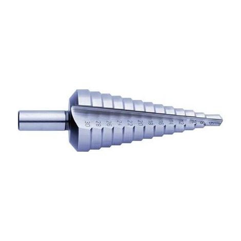 Exact 1605321 broca escalonada metálica 4-12 mm 80 mm