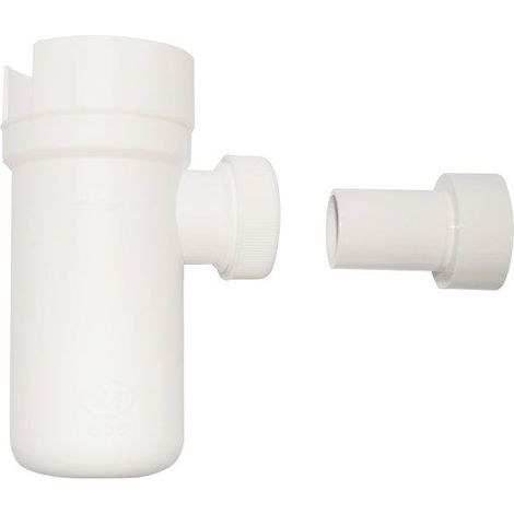 Siphon pour groupe de sécurité SGS20W F. 26x34 (1') – Plastique – Blanc - Boutté