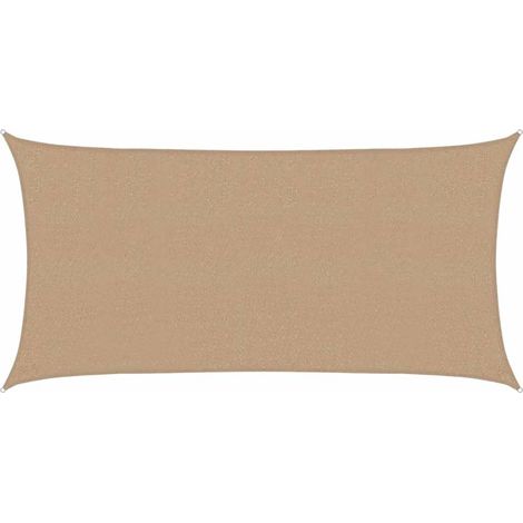 Maison Exclusive - Voile d'ombrage 160 g/m² Taupe 2,5x4,5 m PEHD (1/5)