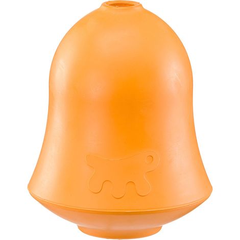Ferplast CRAZY BELL Jouet pour chien Ferplast Crazy Bell, petite taille, en caoutchouc naturel résistant. Aromatisé au poulet,À remplir avec des friandises, des croquettes ou des collations. Variante (1/5)