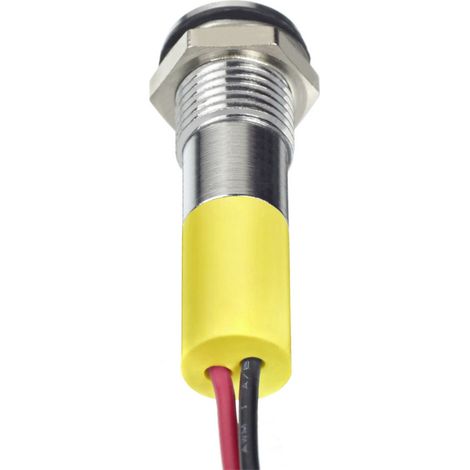 APEM Q8R1CXXY24E LED-Signalleuchte Gelb  Recessd      50 mcd