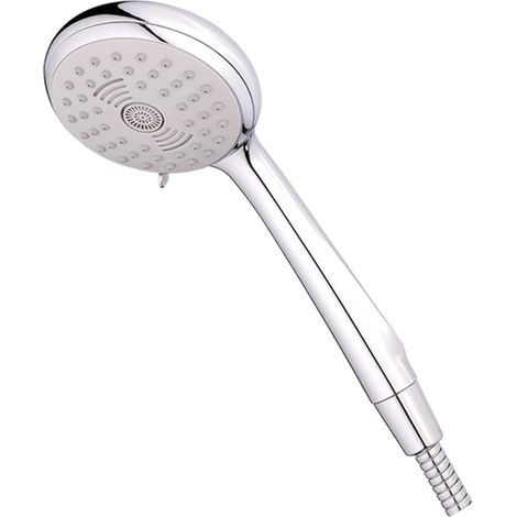 Schläfer 819000 Manopola Doccia Grande G 1/2 pollici, Diametro 100 mm, Soffione Doccia 3 Modalità Spray, Doccetta Universale Stuttgart, Multigetto 3-getti Massaggio, Vaporizzatore (1/5)