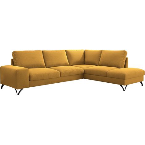 Sofá rinconero ComfiDream Lyrana II, Verita 53, Función de descanso, Almacenaje, 285x214x91cm, 0