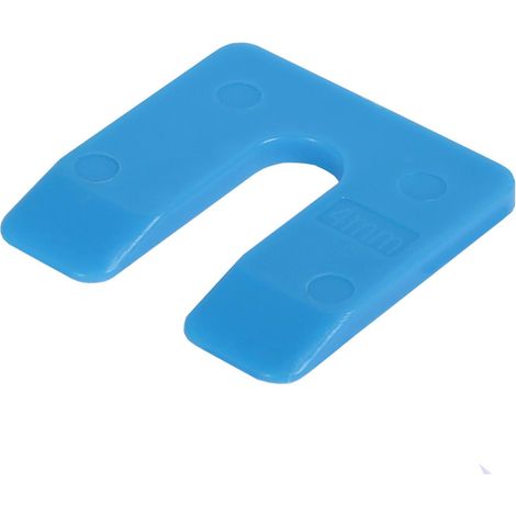 Cales d’ajustement - Radix - 4 mm bleu - 50 x 47 mm (48 pièces)