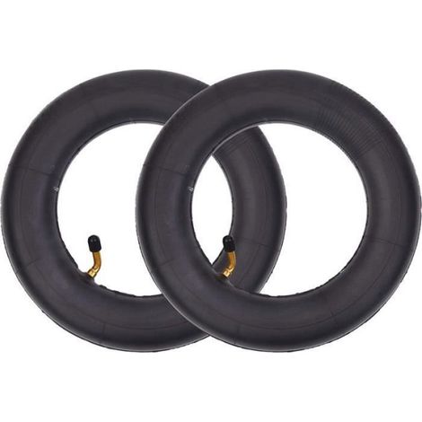 Chambre à air - - 10x2.50 - Paquet de 2 - Compatible Scooter électrique - Caoutchouc isobutylène isoprène (1/2)