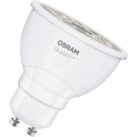 Spot LED Connectée GU10 Dimmable 16 Millions de couleurs 6W (équivalent 50W) Pilotable avec Alexa via une passerelle Zigbee