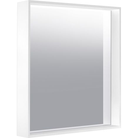 Keuco X-Line specchio di cristallo 33295, 650 x 700 x 700 x 105 mm, colorazione: cachemire - 33295182000 (1/2)
