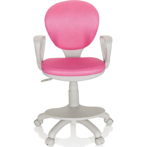 [GEBRAUCHT] B-Ware Hjh Office Kinderstuhl Kinderschreibtischstuhl Kid Colour G1 Stoff Pink Stuhl