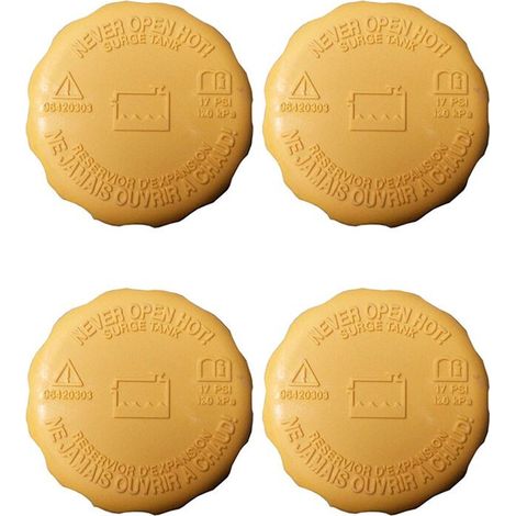 4x Ausgleichsbehälterdeckel für Aveo Optra Nubira Lanos G3